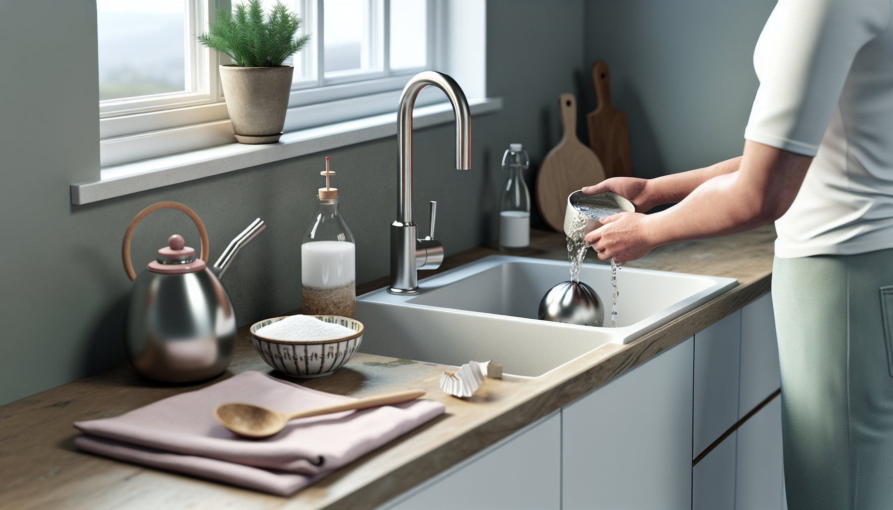 Déboucher un évier naturellement et sans produits toxiques : méthode pratique