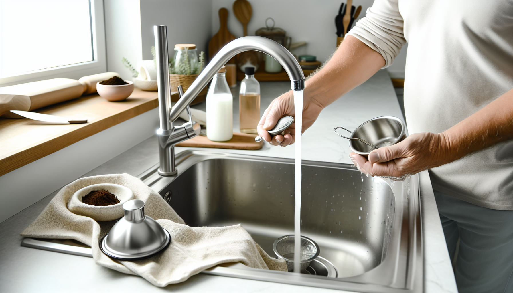 8 Méthodes naturelles pour déboucher un évier