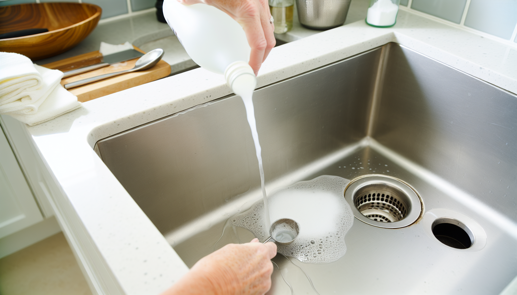 Guide complet : déboucher un évier naturellement