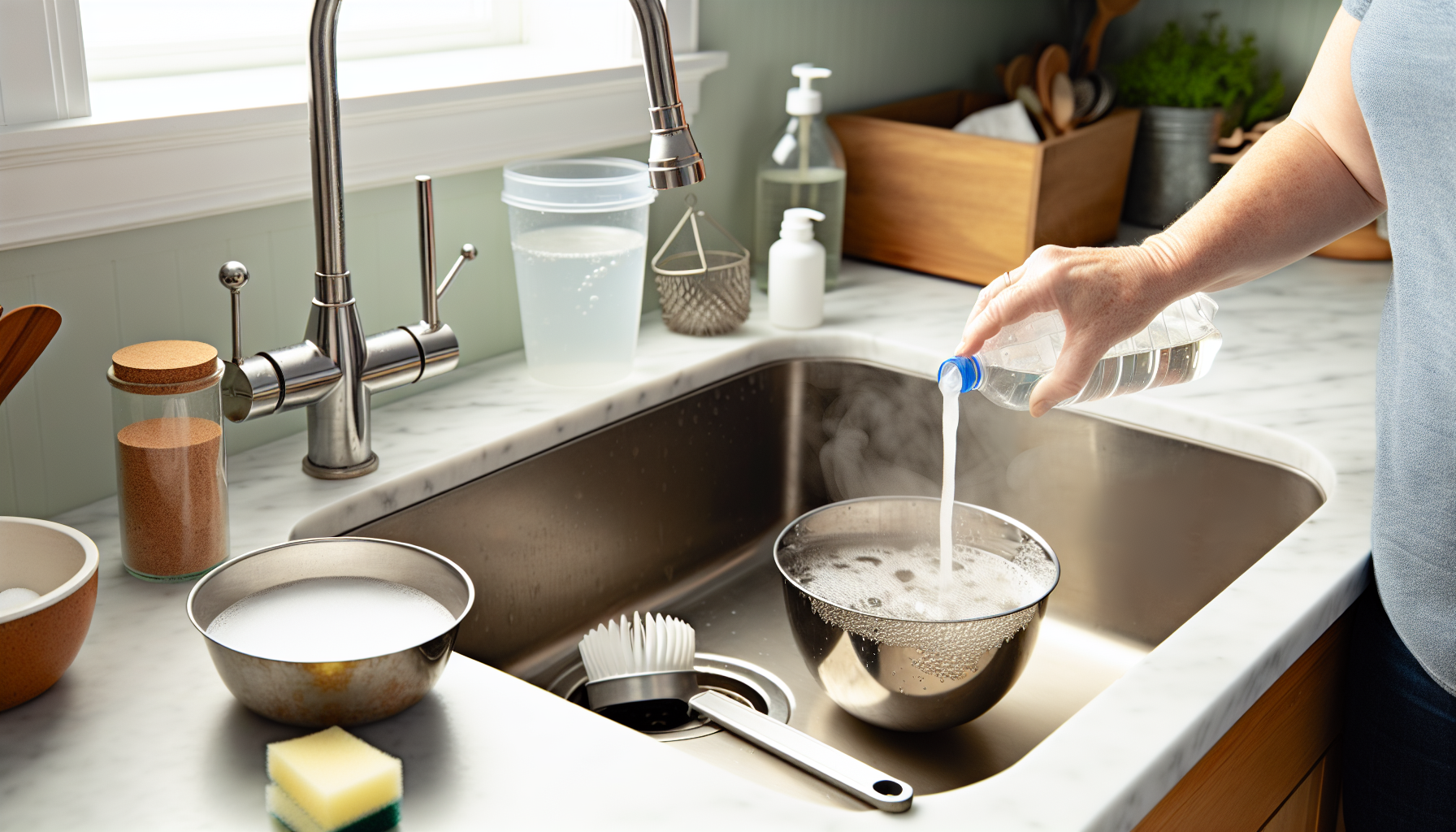 Guide complet pour déboucher un évier bouché naturellement : méthodes efficaces et mesures préventives