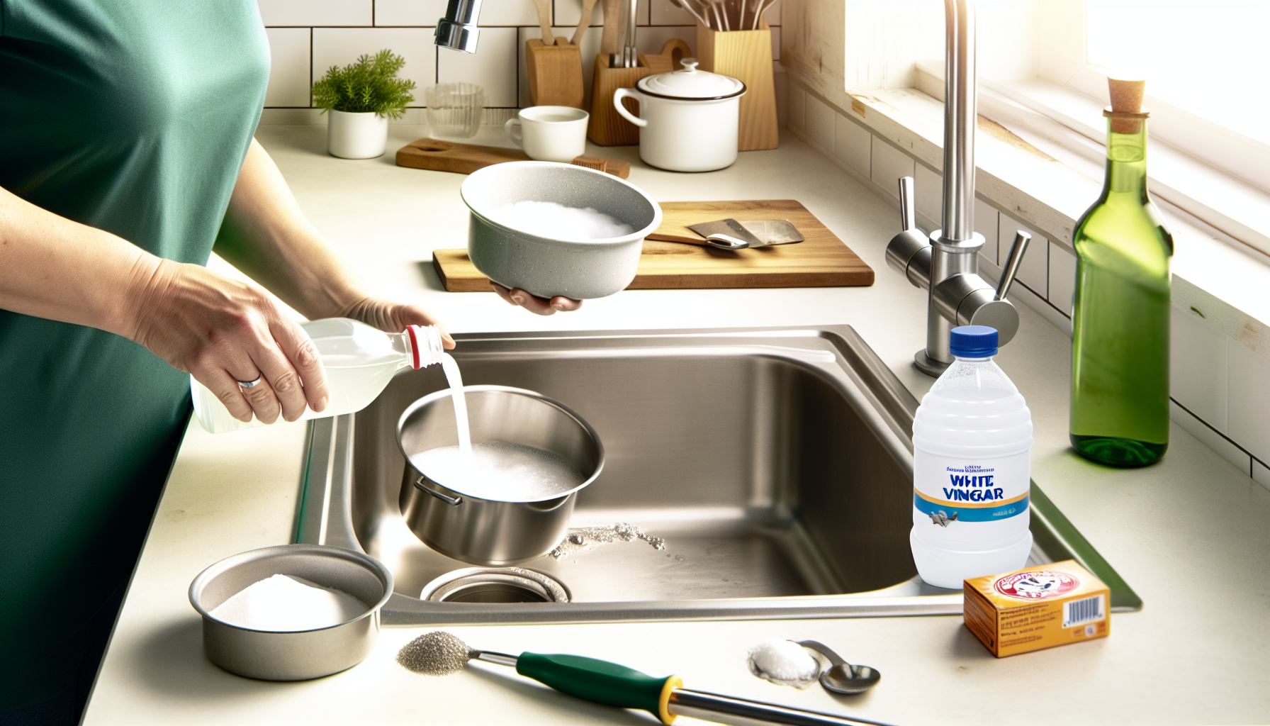 Déboucher un évier naturellement : Guide pratique